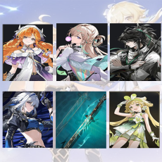 Asia| Sigrika + Lynae + QiuYuan + Galbrena + QiuYuan Weapon + verina | Random 4 stars |The novice pool is not used