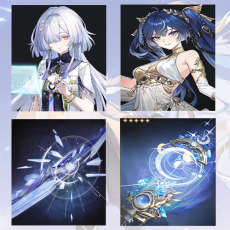 Asia lv 8| Mornye + iuno + Mornye Weapon + iuno Weapon | Random 4 stars |The novice pool is not used