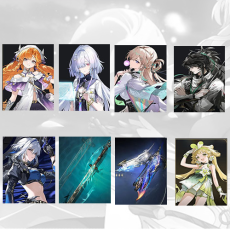 Asia| Sigrika + Mornye + Lynae + QiuYuan + Galbrena + QiuYuan Weapon + Galbrena Weapon + verina | Random 4 stars |The novice pool is not used