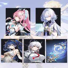 Asia lv 8| Aemeath + Mornye + iuno + Zani + iuno Weapon | Random 4 stars |The novice pool is not used