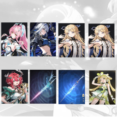 Asia lv 8| Aemeath + Galbrena + Cartethyia + Cartethyia + Ciaccona + Aemeath Weapon + Cartethyia Weapon + verina | Random 4 stars |The novice pool is not used