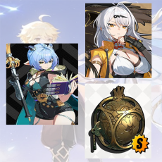 Asia|Female lv 4-8| Lucia + Yixuan + Lucia Weapon  + Random 4-star character|Fast delivery