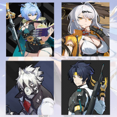 Asia|Female lv 4-8| Lucia + Yixuan + Von Lycaon + Harumasa  + Random 4-star character|Fast delivery