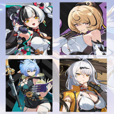 Asia|Female lv 4-10| Dialyn + Yidhari + Lucia + Yixuan  + Random 4-star character|Fast delivery