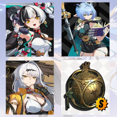 Asia|Female lv 4-10| Dialyn + Lucia + Yixuan + Lucia Weapon  + Random 4-star character|Fast delivery