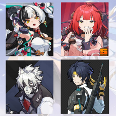 Asia|Female lv 4-12| Dialyn + Yuzuha + Von Lycaon + Harumasa  + Random 4-star character|Fast delivery