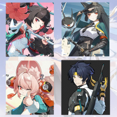 Asia|Female lv 4-10| Nangong Yu + Miyabi + Zhao + Harumasa  + Random 4-star character|Fast delivery