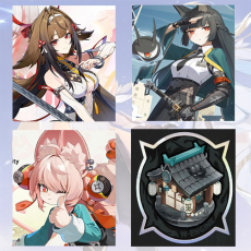 Asia|Female lv 4-12| Ye Shunguang + Miyabi + Zhao + Miyabi weapon  + Random 4-star character|Fast delivery