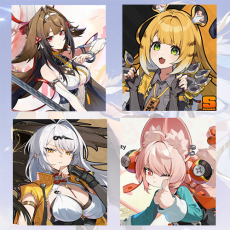 Asia|Female lv 4-12| Ye Shunguang + Ju Fufu + Yixuan + Zhao  + Random 4-star character|Fast delivery