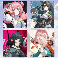 Asia|Female lv 4-10| Aria + Miyabi + Jane Doe + Zhao  + Random 4-star character|Fast delivery