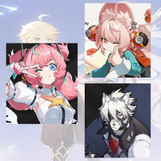 Asia|Female lv 4-10| Aria + Zhao + Von Lycaon  + Random 4-star character|Fast delivery