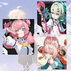 Asia|Female lv 4-10| Aria + Sunna + Zhao  + Random 4-star character|Fast delivery