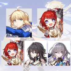 [Asia Female lv 4-10] Saber + Tribbie + Tribbie + Ruan Mei + Bronya |  0-5 four-star characters |