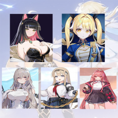 Asia| Rita + Tiphira + Sereniel + Haru + Mei Lin  + Random 4-star character | The novice pool is not used |Fast delivery