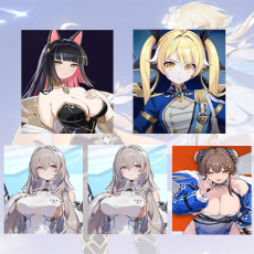 Asia| Rita + Tiphira + Sereniel + Sereniel + Yuki  + Random 4-star character | The novice pool is not used |Fast delivery