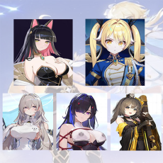 Asia| Rita + Tiphira + Sereniel + Chizuru + Veronica  + Random 4-star character | The novice pool is not used |Fast delivery