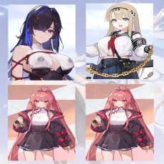 Asia| Chizuru + Haru + Mei Lin + Mei Lin  + Random 4-star character | The novice pool is not used |Fast delivery