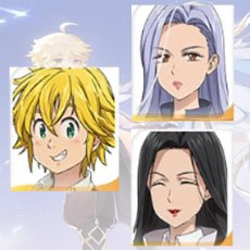 Asia lv 2| Meliodas + Jericho + Kina | Fresh account，tutorial only，Fast delivery