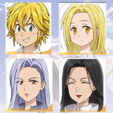 Asia lv 2| Meliodas + Elaine + Jericho + Kina | Fresh account，tutorial only，Fast delivery