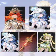 Asia lv 8| Augusta + The Shorekeeper + The Shorekeeper + Augusta Weapon + verina | Random 4 stars |The novice pool is not used