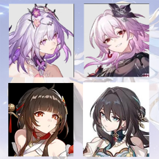 [Asia lv 4-8] Castorice + Evernight + Ruan Mei |  0-5 four-star characters |