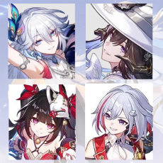 [Asia lv 4-10] Yao Guang + The Dahlia + Sparkle + Topaz |  0-5 four-star characters |