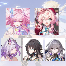[Asia Female lv 4-10] Cyrene + Hyacine + Castorice + Ruan Mei + Bronya |  0-5 four-star characters |