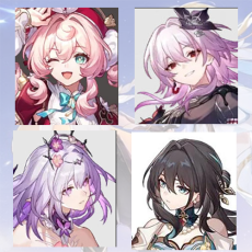 [Asia lv 4-10] Hyacine + Evernight + Castorice + Ruan Mei | 0-5 four-star characters |