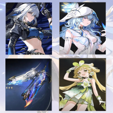 Asia lv 8| Galbrena + The Shorekeeper + Galbrena Weapon + verina | Random 4 stars |The novice pool is not used