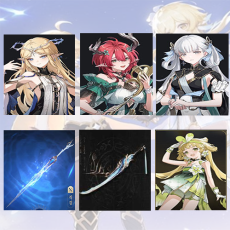 Asia lv 8| Cartethyia + Ciaccona + Jinhsi + Cartethyia Weapon + Jinhsi Weapon + verina | Random 4 stars |The novice pool is not used