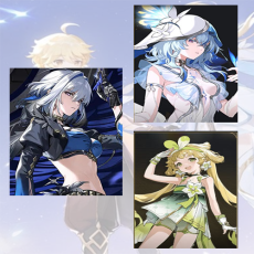 Asia lv 8| Galbrena + The Shorekeeper + verina | Random 4 stars |The novice pool is not used