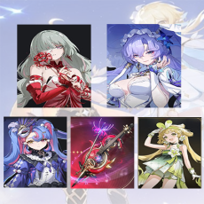 Asia lv 8| Phrolova + CantaRella + Roccia + Phrolova Weapon + verina | Random 4 stars |The novice pool is not used