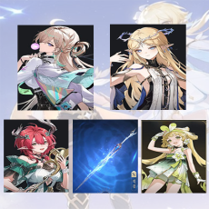 Asia lv 8| Lynae + Cartethyia + Ciaccona + Cartethyia Weapon + verina | Random 4 stars |The novice pool is not used