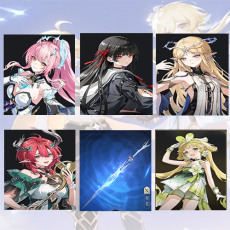 Asia lv 8| Aemeath + Chisa + Cartethyia + Ciaccona + Cartethyia Weapon + verina | Random 4 stars |The novice pool is not used