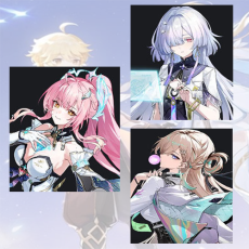 Asia lv 8| Aemeath + Mornye + Lynae | Random 4 stars |The novice pool is not used