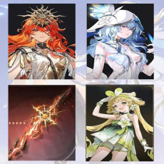 Asia lv 8| Augusta + The Shorekeeper + Augusta Weapon + verina | Random 4 stars |The novice pool is not used