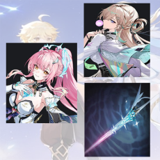 Asia lv 8| Aemeath + Lynae + Aemeath Weapon | Random 4 stars |The novice pool is not used