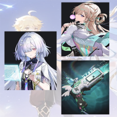 Asia lv 8| Mornye + Lynae + Lynae Weapon | Random 4 stars |The novice pool is not used